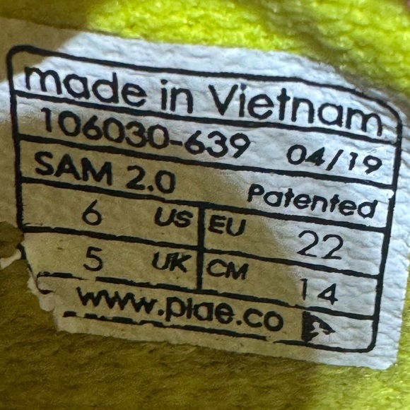 Plae Sam 2.0 Fuscia Play-worthy Sandals Size 6 Toddler - Picture 8 of 8